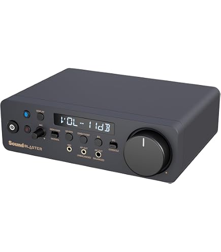 Amazon.com: Creative Sound Blaster X4 External USB DAC Amp with