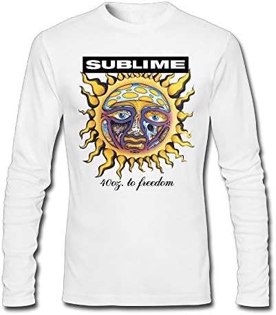 Sublime 40 Oz To Freedom Punk Band Graphic T Shirt Printing Long Sleeve