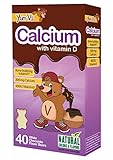 Yum V's Calcium Plus D, White Chocolate, 40 Count