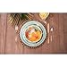 Melamine Dinnerware Tropical Design Set of 18 Pieces (Blue)