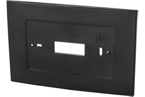 NIAHM SA5B Wall Plate for Sensi Wi-Fi Thermostat ST75, Thermostat Wall Plate for Sensi Replace F61-2689, Black