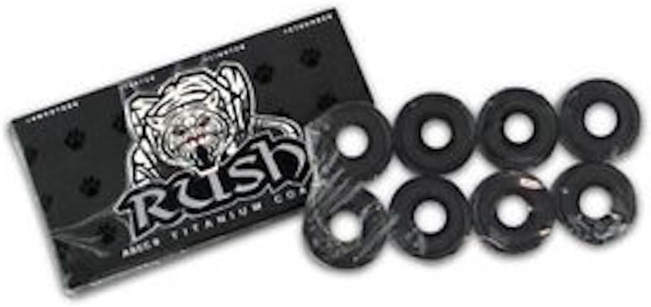 Rush Abec 9 Titanium Skateboard Bearings Set Of 8