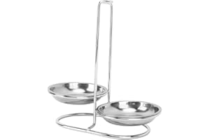 Spoon Rest Holder, Stainless Steel Vertical Saving Soup Ladles Holders, Upright Single Cooking Utensil Holder, Vertical Spoon
