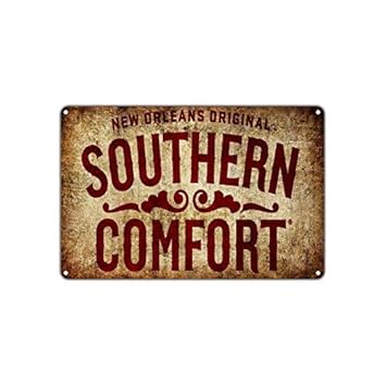 New Orleans Original Southern Comfort Vintage Retro Metal Wall