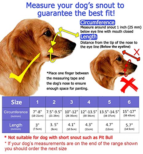 BARKLESS Dog Muzzle,Soft Basket Silicone Muzzles for Dog, Best to Prevent Biting, Chewing and Barking, Allows Drinking… - Image 4