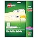 Avery TrueBlock File Folder Labels, 2/3