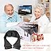 Ohuhu Back Neck Massager Shoulder Leg Foot Shiatsu Electric Massagers Deep Kneading Heat Therapy Massager With AC & Car Adapter for Home Office Car Use for Father' Day Gifts