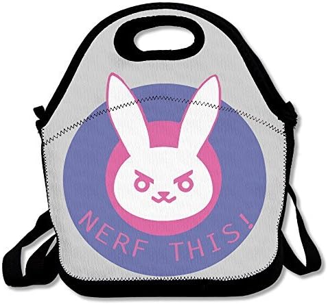 D.va Overwatch Nerf This Lunch Bag Insulated Tote