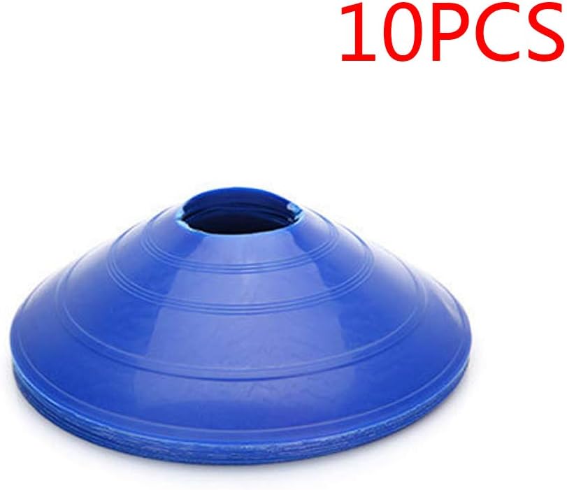 Vkospy 10pcs 20cm Cones Marker Discs Soccer Football Training Sports Saucer Sports Accessories