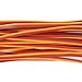 OliYin 20pcs 5.90inch 22awg 60 Cores Male to Male Lead Plug Servo Extension Wire Cable Line for RC Model Aircraft Stranded Futaba JR