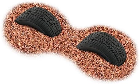 UPlay Today Commercial Tire Boost Package for Junior Horizontal Ladder