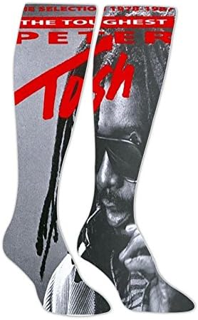 Fashion Three Little Birds_Bob_Marley Long Socks Sport Socks Knee High Thigh Stockings