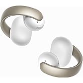 Soundcore AeroClip by Anker, Open-Ear Earbuds, Clip-On Headphones, Adaptive Comfort, Clear Calls with 4 Mics and AI, Stable Fit, 12mm Drivers for Powerful Bass, Hi-Res, Open-Ring Design