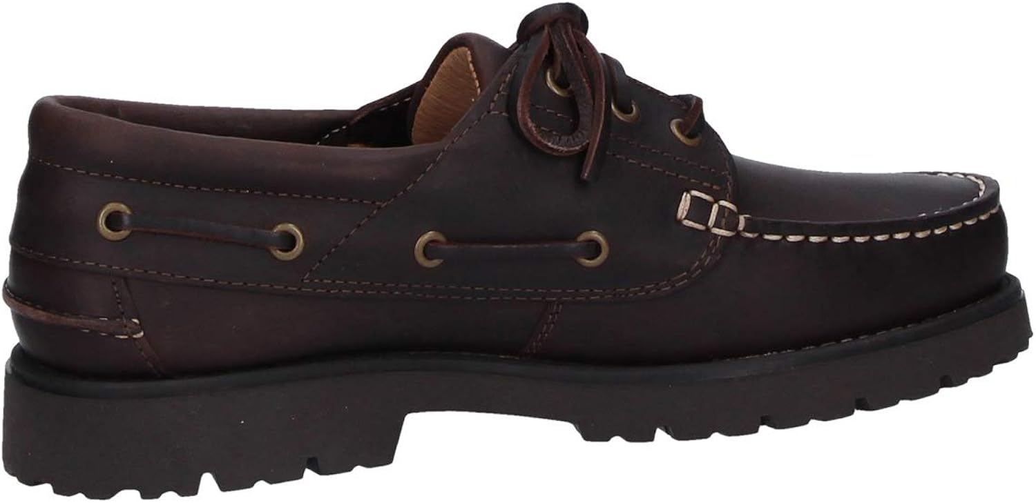 Aigle Men's Tarmac Moccasins, Brown (Marron/Fonce), 5 UK, Brown Marron Fonce - Image 5