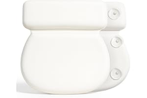 Epica Bath Pillow Bathroom Accessories| Bath Essentials Neck Pillow for Head and Neck Support| Bathtub Decor for Back Support Waterproof with Non Slip Suction Cups| tub Accessories for Bathtub Decor