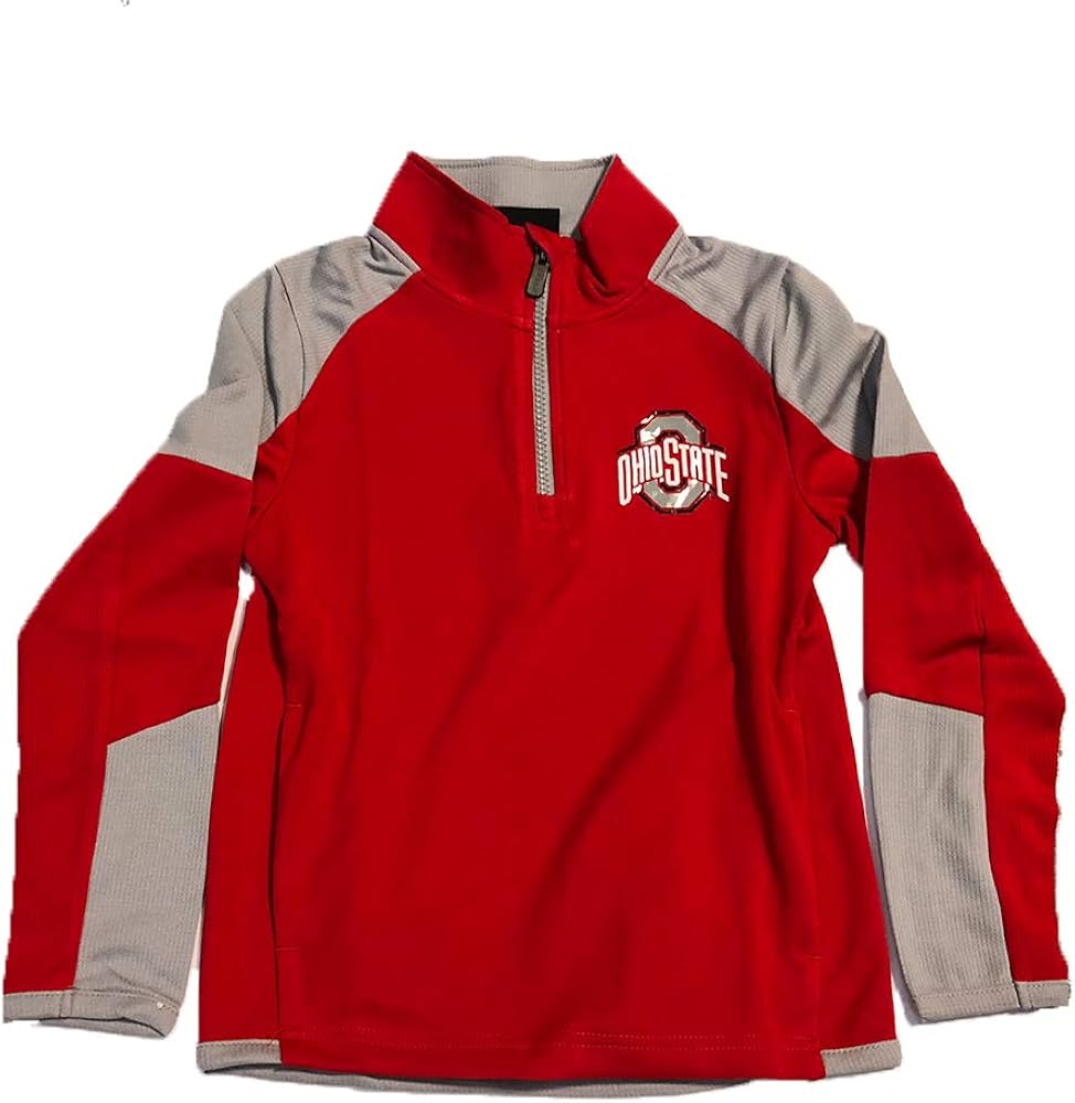 Outerstuff Ohio State Buckeyes Kids 47 Beta Quarter Zip