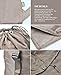 iwill CREATE PRO 25 X31 Laundry Backpack, 2 Strong Shoulder Straps, Wash Laundry Washing Bag for Dorm-Room, Laundry Bag, Brown