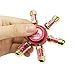 Fidget Spinner Fidget Toys Hand Spinner Premium Quality Newest 2017 Six Winged Design Perfect Toy For ADD, ADHD or Anxiety Stress Relief By ToyerBee (Red)