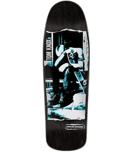 Amazon.com : Santa Cruz Skateboard Deck Knox Punk Re-Issue Blue
