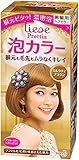 KAO Japan Liese Prettia Creamy Bubble Hair Color for Dark Hair (Milk Tea Brown)