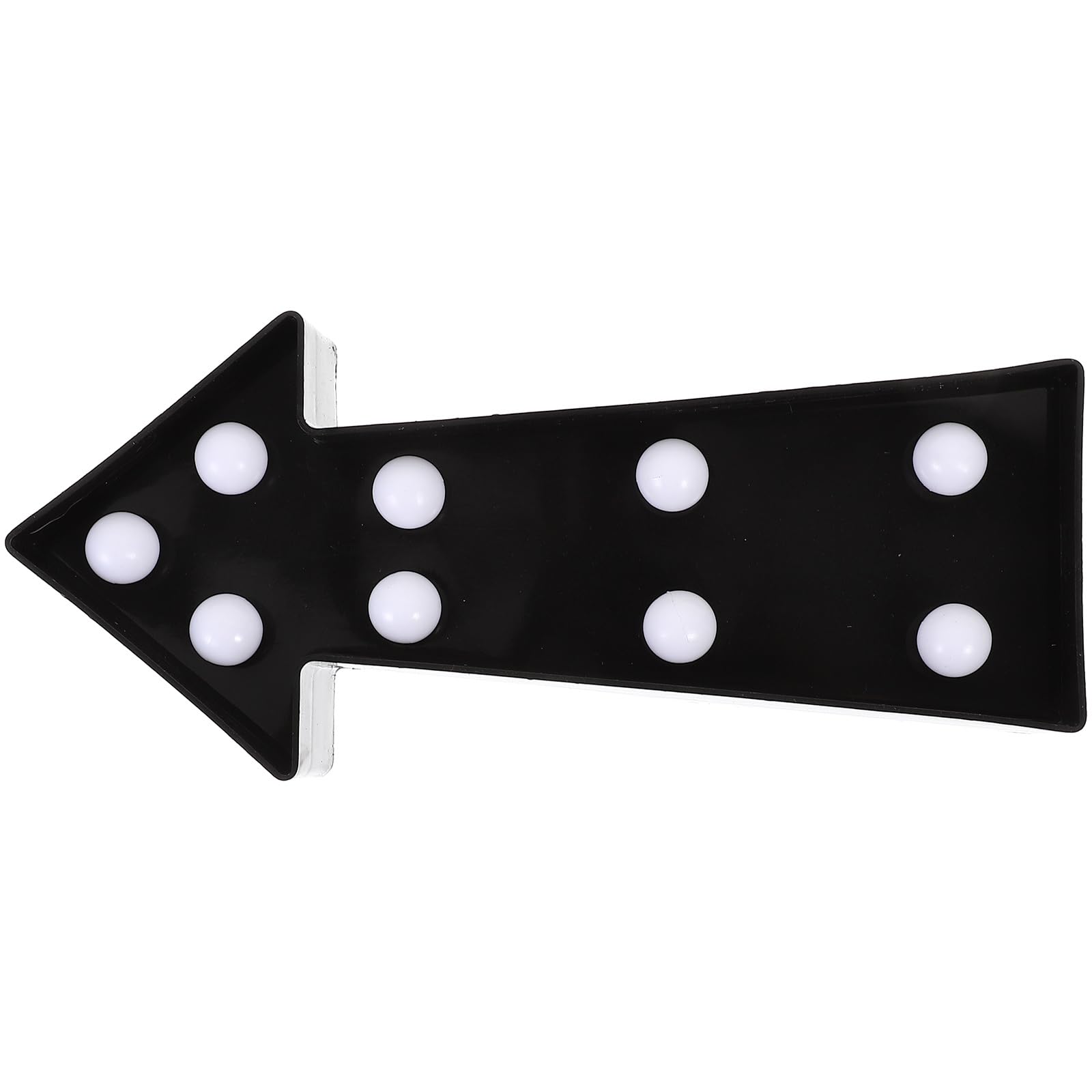 Uonlytech 3D Arrow Sign Light Led Battery Operated Marquee Wall Decor for Kids Birthday Christmas Party Indoor Lighting