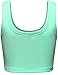 FPT Womens Basic Crop Tank Top BLUEMINT SMALL