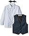 Perry Ellis Boys' TEXTURE WEAVE VEST SET