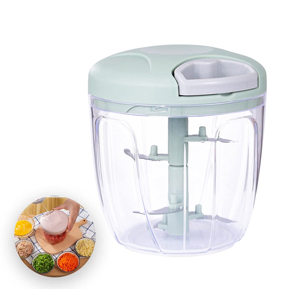 Manual Food Chopper Manual Garlic Chopper Onion Chopper Garlic Mincer Hand Pull String Vegetable