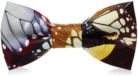 Amazon Co Jp 蝶ネクタイフォーマル ヨーロッパやアメリカのファッションネクタイの男性のウェディングドレスシャツの人格潮革蝶ネクタイパーティー 調整可能な事前に結ばれた蝶ネクタイ Color Heterogeneous Space ホーム キッチン