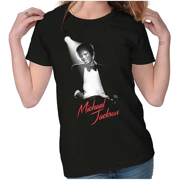 T-shirt Michael Jackson – Taille L – Noir – Coton – Occasion Très Bon état