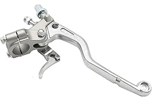 CADUFUELLY Motorcycle Clutch Brake Lever, Aluminum Alloy Clutch Lever, Replacement for Honda CRF250 R 2004-2009 CRF450 R 2004