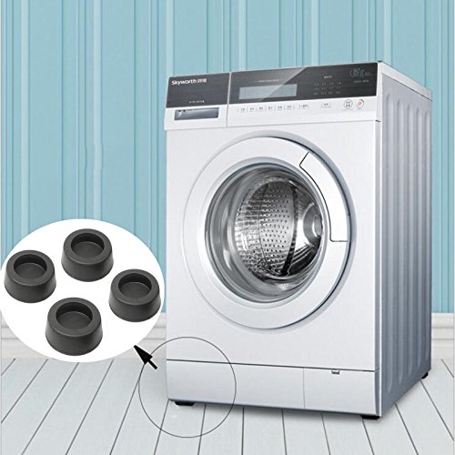 Washer Vibration Walk Pads, Vibration Absorber Rubber Case Feet 4