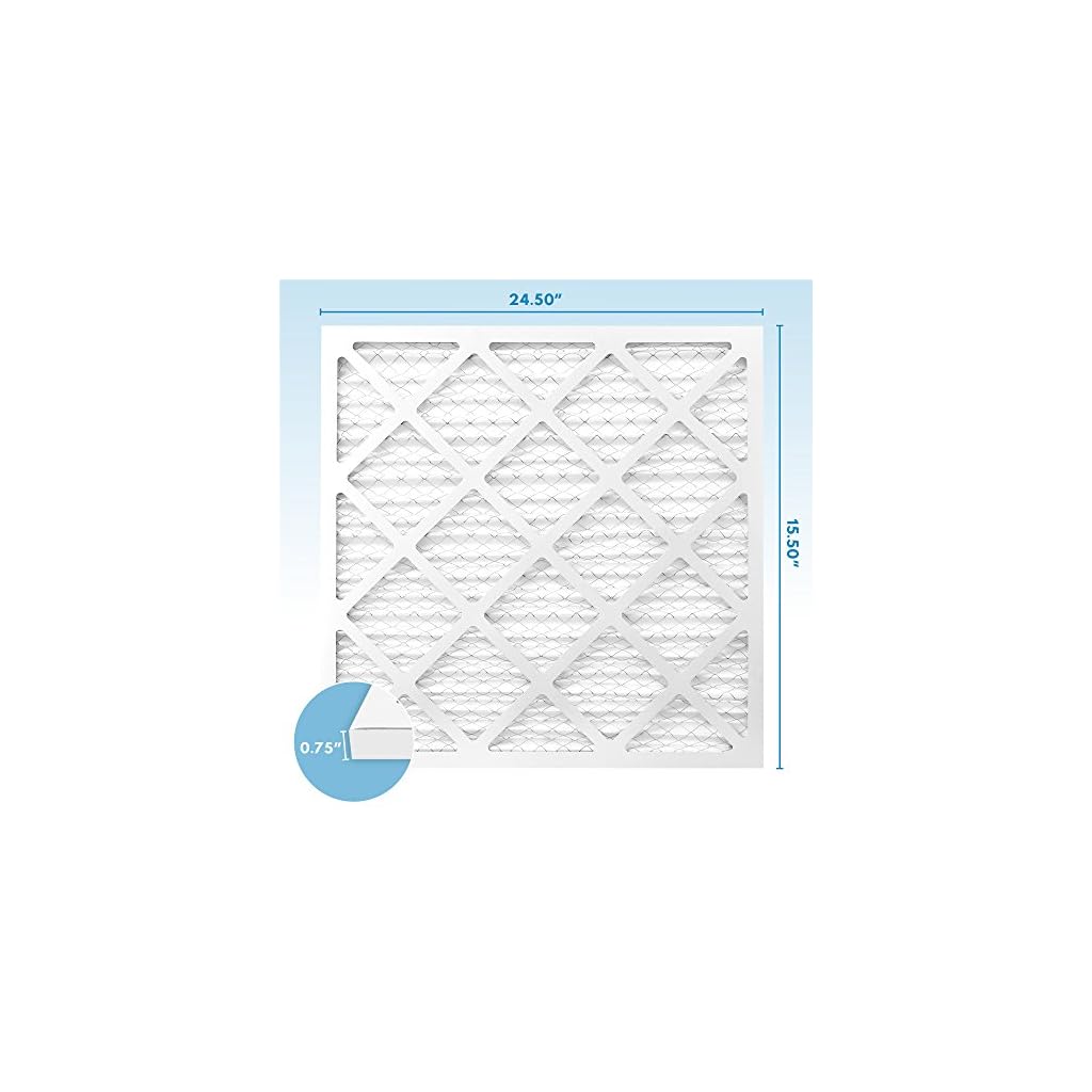 Simply by MervFilters 16x25x1 Air Filter, MERV 8, MPR 600, AC Furnace
