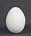 Package of Large Styrofoam Goose Eggs for Crafts, Easter Decor, and Decorating- Package of 6