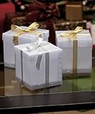 Medium Color-Changing LED Gift Box Set Holiday Christmas Décor