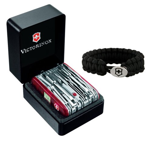 Victorinox 53509 Swiss Army Swisschamp Xavt W Paracord Bracelet