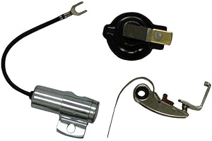RELIABLE AFTERMARKET PARTS RAParts Ignition Kit w/Points Condenser Rotor fits IH Fits Farmall A B C H M 100 200 300