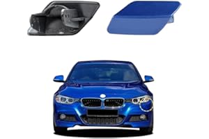 GOHOLY Car Front Bumper Headlight Washer Nozzle Cover Cap Compatible with BMW 3 F30 320 323 330 335 M-Sport 2013 2014 2015 2016 2017 2018 Headlight Cleaning Cover 51118056613 51118054179 Water Spray Cover