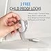 Furniture Anchors For Baby Proofing – Anti Tip Furniture Kit – 8 Pack – Furniture Straps Keep Children Safe From Falling – Attach Furniture to Wall – For Dressers, Fridges, Shelves, TV Stands - ShiChi