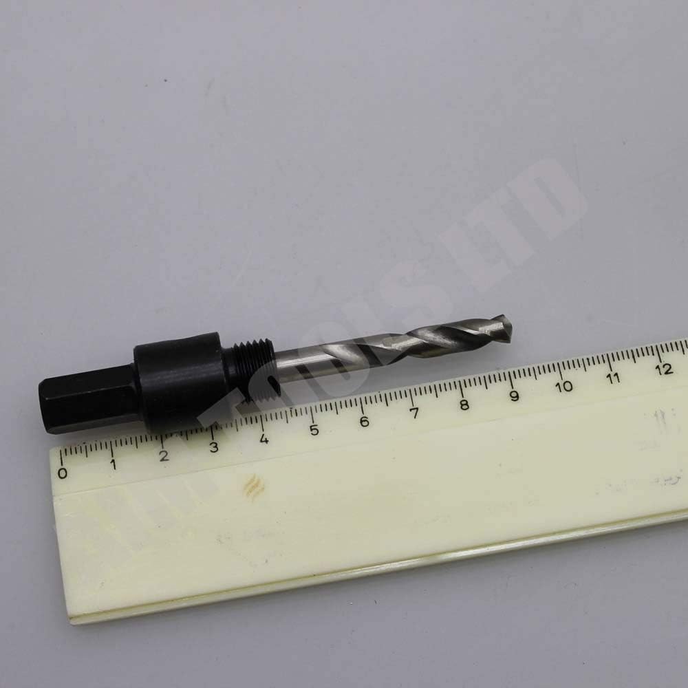 KATSU Hole Saw Arbor Core Bit Arbor Holder Adaptor 2PCs to Fit Sizes 16mm to 152mm 122297, Black - Image 4