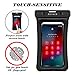 ZEINZE Floating Waterproof Phone Pouch IPX8 Universal Waterproof Phone Case Drg Bag for iPhone Xs/Xr/X/8Plus/8/7Plus/7/6s/6 /Samsung Galaxy S10/S9/S8/S7 Devices Up to 6.2
