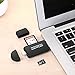 Memory Card Reader,SD/Micro SD Card Reader and Micro USB OTG to USB 2.0 Adapter with Standard USB Male Micro USB Male Connector for PCs and Notebooks Smartphones/Tablets with OTG Function