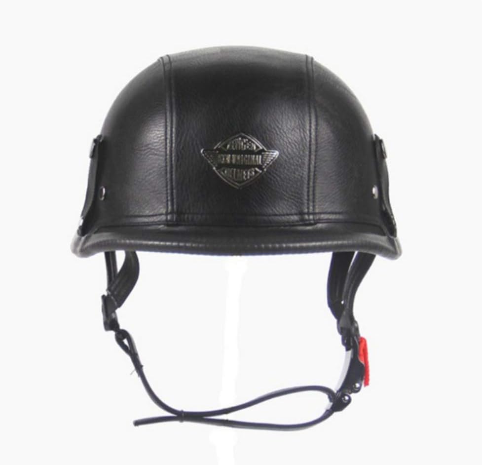 Greyghost Helmets For Motorcycle Retro Half Cruise Helmet Prince Helmet Vintage Motorcycle