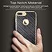 LOHASIC for iPhone 8 Plus Case, for iPhone 7 Plus Case Slim Luxury Leather Soft TPU Anti-Slip Grip Protective Cases Cover Compatible with iPhone 7/8 Plus - Carbon Fiber