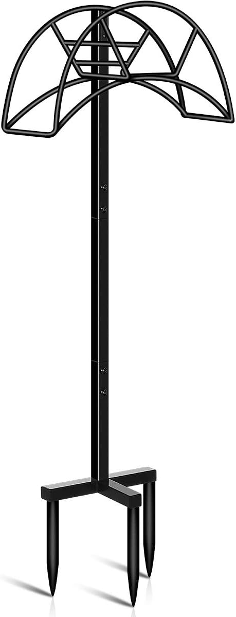 Best Garden Hose Reel Black