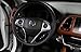 Salusy 2pcs Chrome Car Steering Wheel Cover Trim For Honda HR-V HRV Vezel 2015 2016