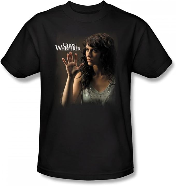 Download Amazon.com: Ghost Whisperer - Ghost Whisperer / Ethereal Slim Fit Adult T-Shirt In Black: Clothing