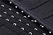 Waist Trainer Corset for Weight Loss Sport Workout Shaper Tummy 4 Steel Boned (S, Black-4 Steel Boned)