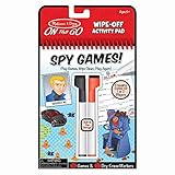 Melissa & Doug On The Go Spy Games Wipe-Off