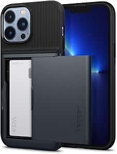 Spigen Slim Armor CS Designed for iPhone 13 Pro Max Case (2021) - Metal Slate